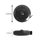 4 Pack Tape Measure Retractable Measuring for Body Fabric Sewing Tailor Cloth Knitting Craft Measurements, 60-Inch Soft Measuring Tape Double Scales Rulers for Body Weight - Image 2
