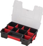10-Compartment Small Tool Storage Organizer, Plastic