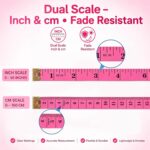 Tape Measures 24 Pack, Soft Measuring Tape Bulk for Body Sewing Tailor Cloth, Flexible Fabric Tape Measure for Body Measurements, Double Scale 150cm/60inch Waist Measuring Tape - Image 2