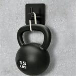 Black Adhesive Towel Hooks Heavy Duty Stick on Wall Hooks Shower Hooks for Bathroom Kitchen Door-4 Packs - Image 2